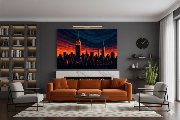 Urban Inferno – Skyline at Dusk1