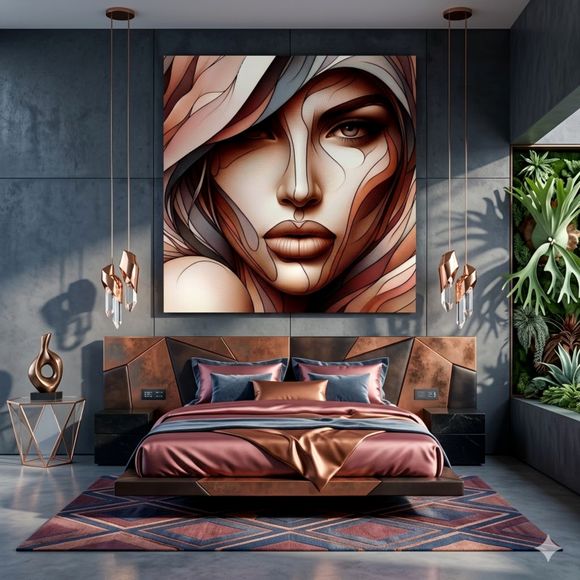 Muses of Modern Duality — Abstract Portrait Collection I