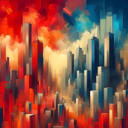 Signatures – Masterpieces Contemporary Abstract City &amp; Geometry Collection