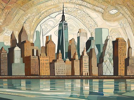 Urban Skylines – Artistic Cityscape Collection