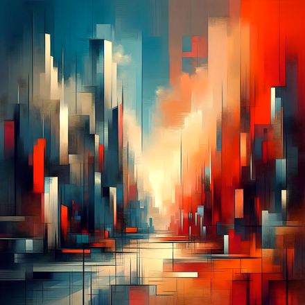 Signatures – Masterpieces Contemporary Abstract City &amp; Geometry Collection