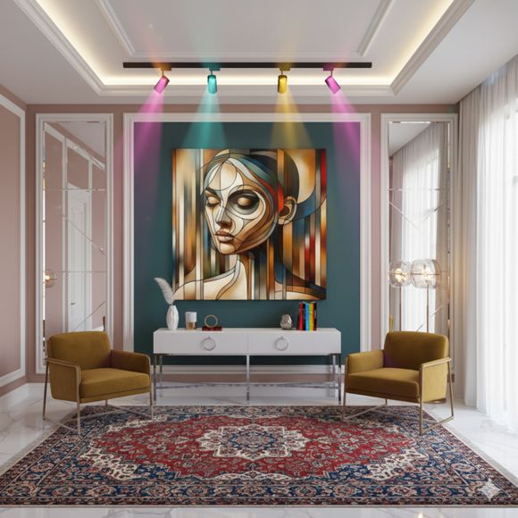 Muses and Modern Portraits — Geometry, Identity and Contemporary Femininity