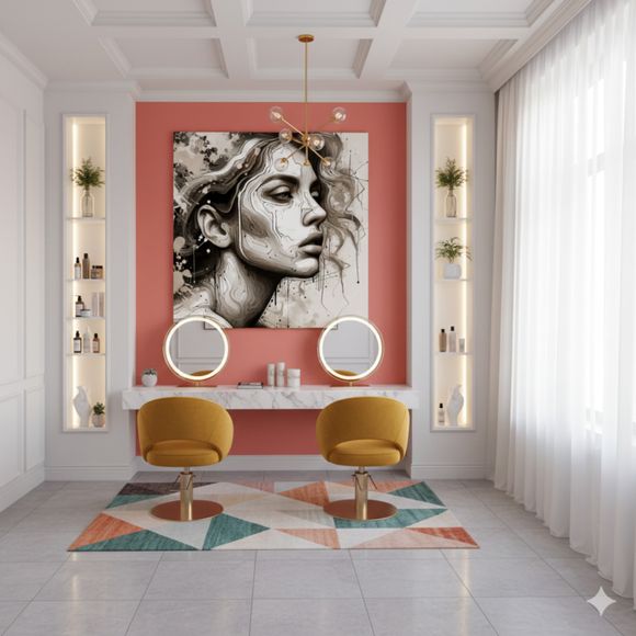 Muses &amp; Modern Portraits – Contemporary Geometric Muse Collection