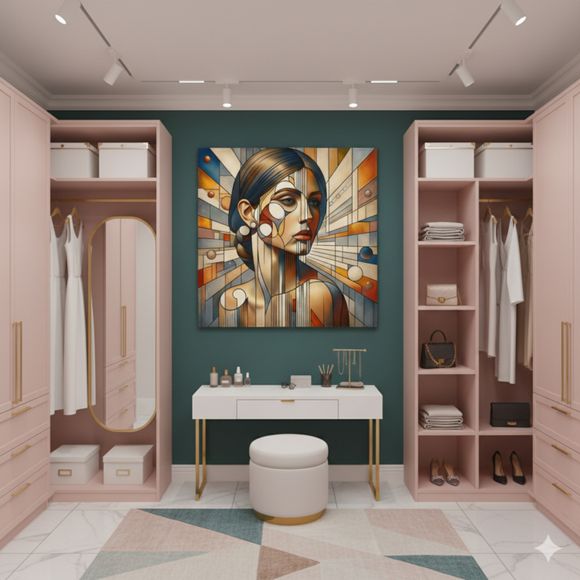 Muses and Modern Portraits — Geometry, Identity and Contemporary Femininity