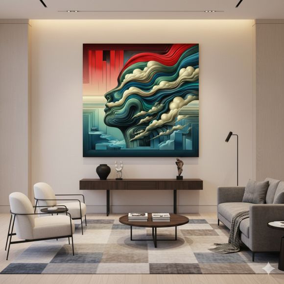 Signature Masterpieces — Curated Digital Art for Contemporary Interiors