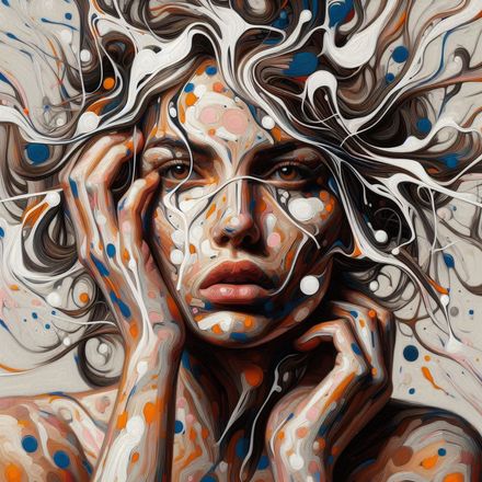 Muses and Modern Portraits – Contemporary Abstract Female Art