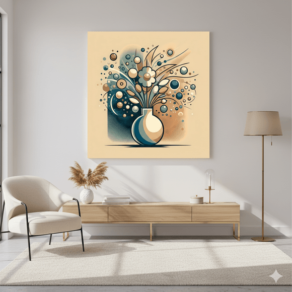 Ethereal Bloomscape in Ceramic 