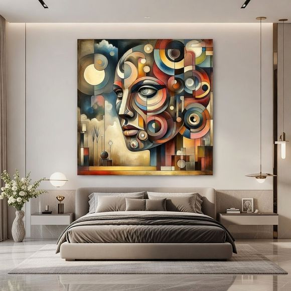 Modern Muse — Geometric Soul (Front)