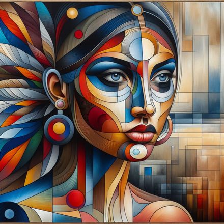 Faces &amp; Muses | Abstract Digital Portrait Collection