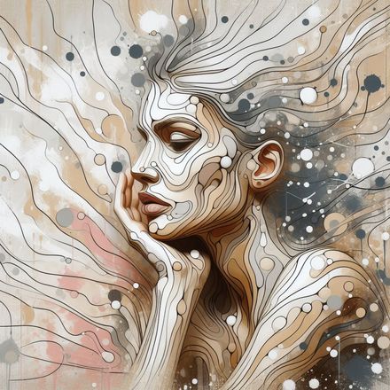 Muses and Modern Portraits – Contemporary Abstract Female Art