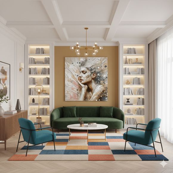 Muses and Modern Portraits – Contemporary Abstract Female Art