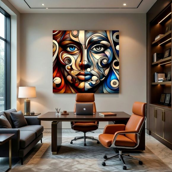 Modern Muse — Dual Color Portrait