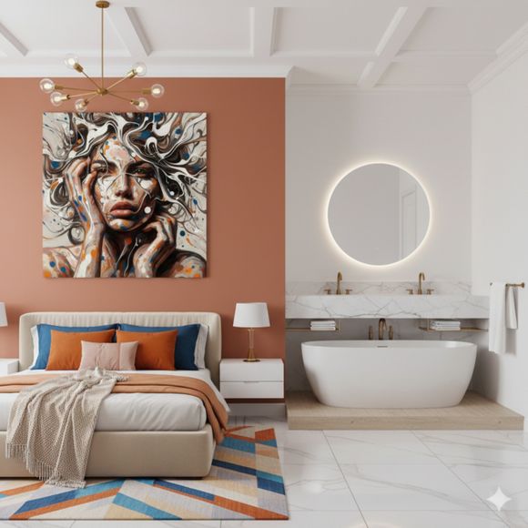 Muses and Modern Portraits – Contemporary Abstract Female Art