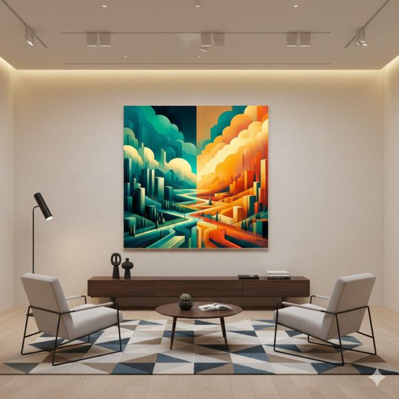 Signature Masterpieces — Curated Digital Art for Contemporary Interiors