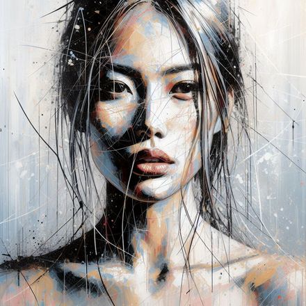 Muses &amp; Modern Portraits – Contemporary Geometric Muse Collection