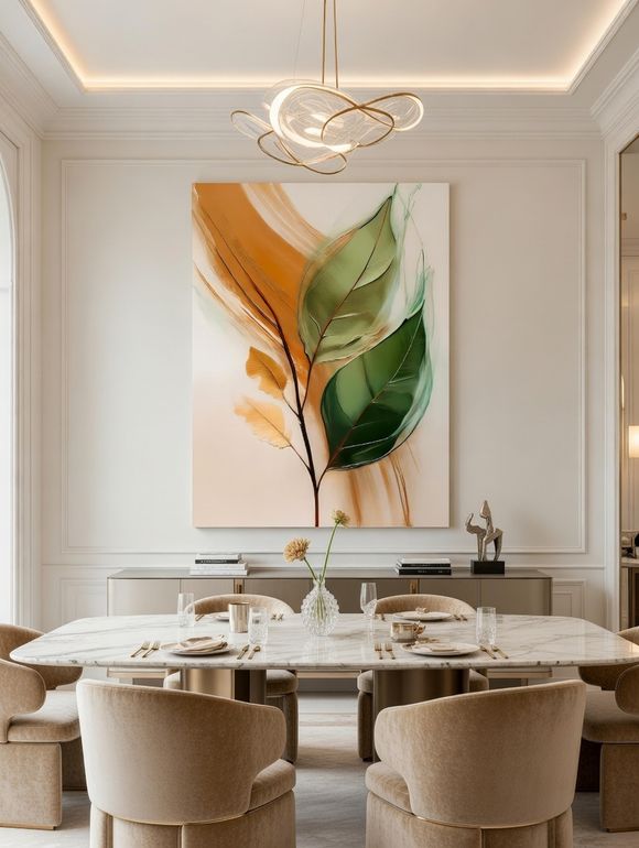 Golden Botanical Presence — 01