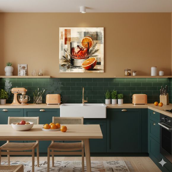 Culinary Aesthetics — Contemporary Food &amp; Beverage Digital Art Collection