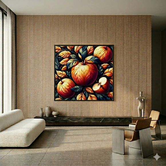 Botanical Harvest — Apple Composition Series III