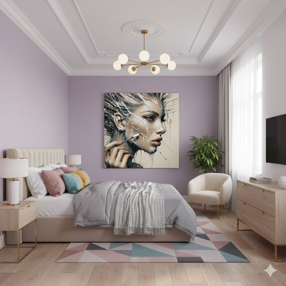 Muses &amp; Modern Portraits – Contemporary Geometric Muse Collection