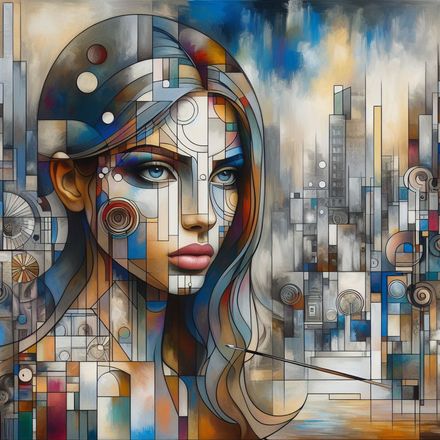 Muses and Modern Portraits — Geometry, Identity and Contemporary Femininity