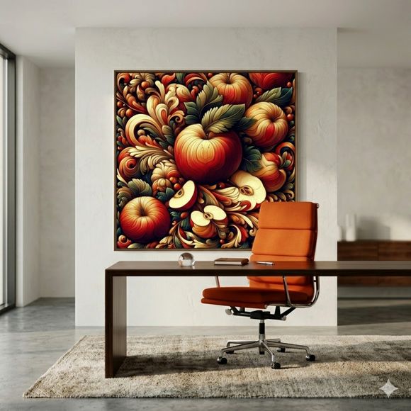 Botanical Harvest — Apple Composition Series II