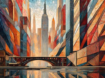 Urban Skylines – Artistic Cityscape Collection