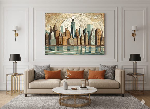 Urban Skylines – Artistic Cityscape Collection