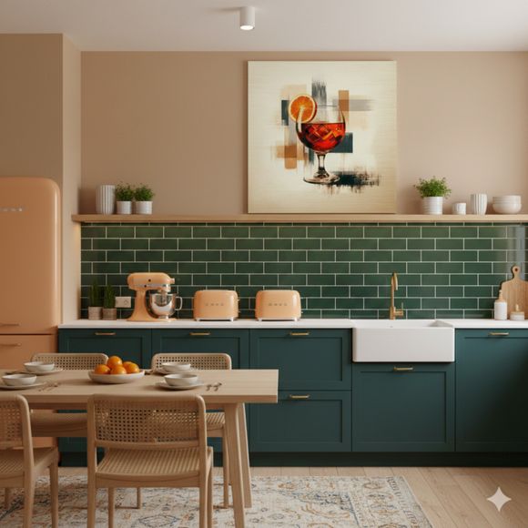 Culinary Aesthetics — Contemporary Food &amp; Beverage Digital Art Collection