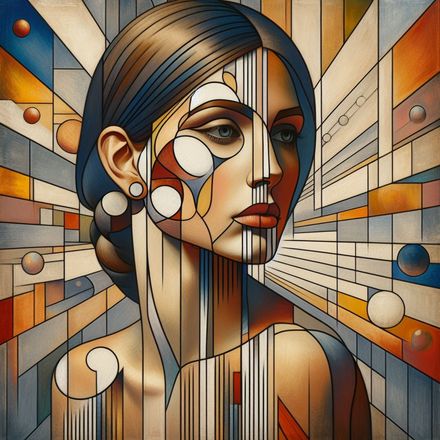 Muses and Modern Portraits — Geometry, Identity and Contemporary Femininity