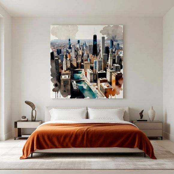 Chicago Skyline — Waterfront Horizon Edition