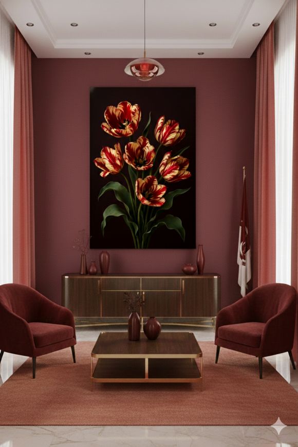 Flowers &amp; Botanicals | Elegant Tulip Portrait Collection