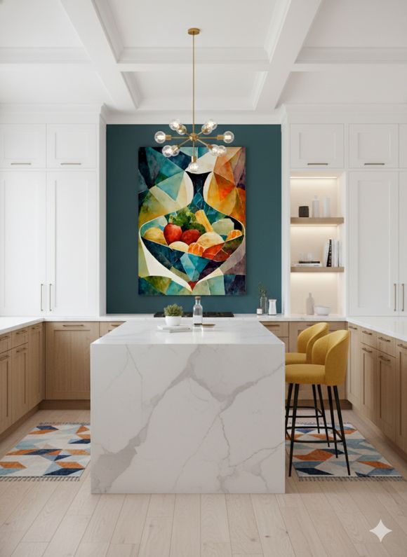 CULINARY AESTHETICS — Abstract Food Art for Modern Interiors