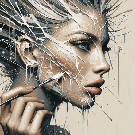 Muses &amp; Modern Portraits – Contemporary Geometric Muse Collection