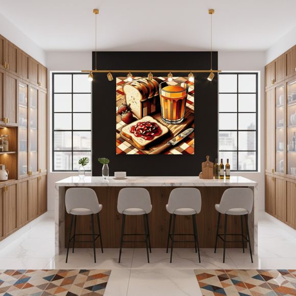 Culinary Collection — Contemporary Culinary Still Life Digital Art Print