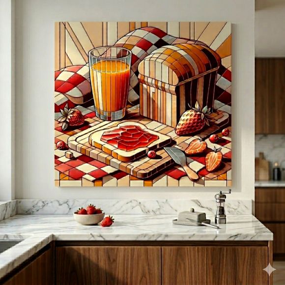 Culinary Geometry — Modern Food Art Collection I