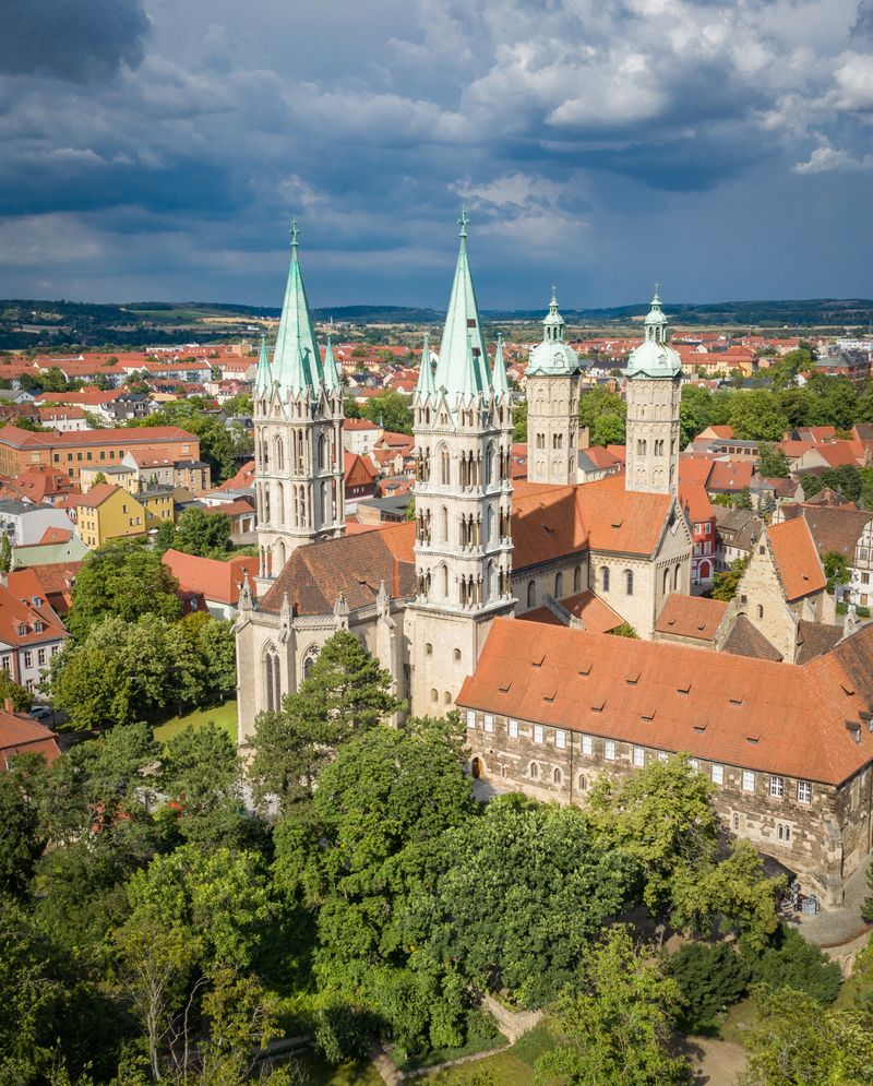 Naumburger Dom im Sonnenlicht