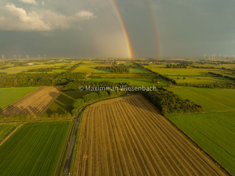 Regenbogen bei Niebüll