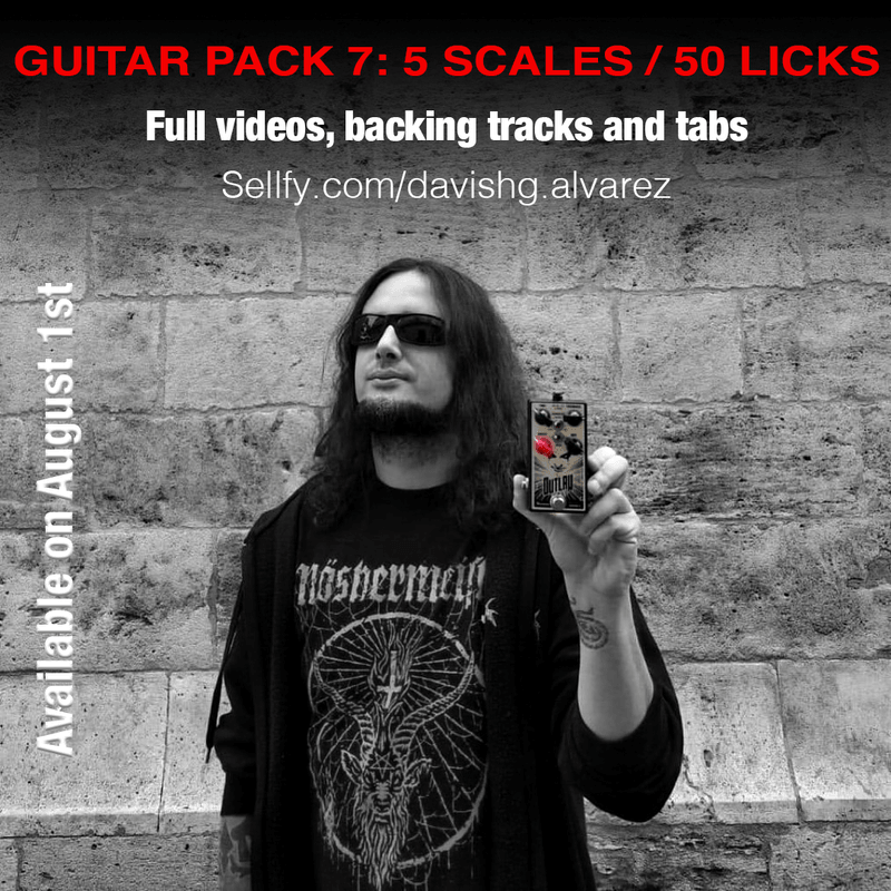Guitar Pack 7: &quot;5 scales / 50 licks&quot; + Concurso Thermion 