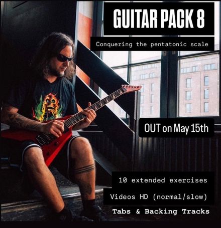 GUITAR PACK 8 CONQUERING THE PENTATONIC SCALE