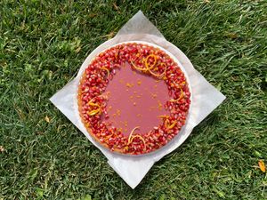 pomegranate tart galee