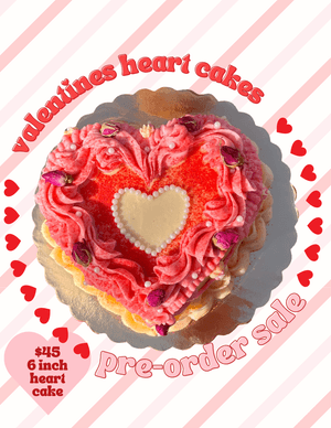 Pre-Order Heart Cakes 