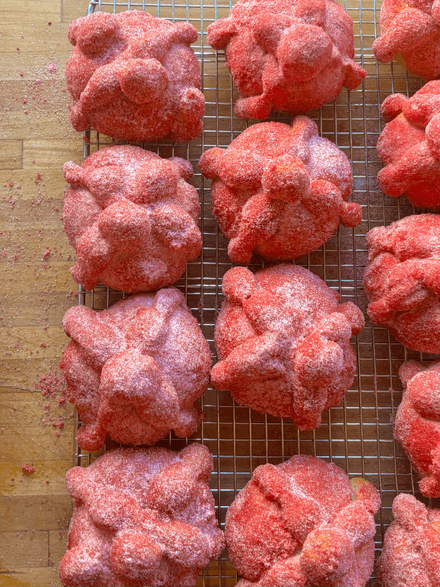 pan dulce raspberry