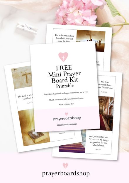 Mini Prayer Board Kit!