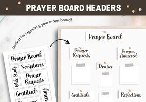 Prayer Board Headers