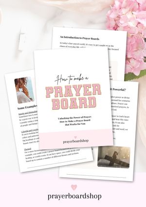 How To Make A Prayer Board Guide 