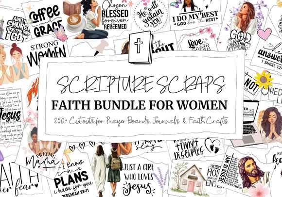 Scripture Scraps! 250+ Big Value Bundle
