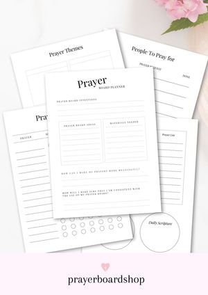 Prayer Board Planning Starter Kit