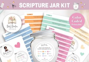 Printable Daily Devotion Scripture Jar