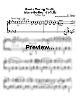 Howl's Moving Castle - Merry Go Round of Life