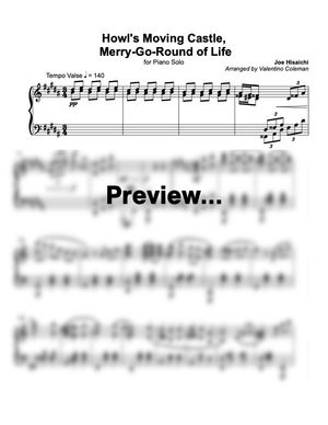 Howl's Moving Castle - Merry Go Round of Life